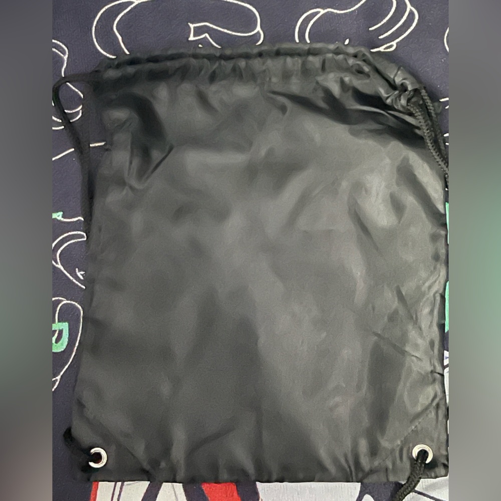 Mitchell & Ness Black Drawstring Backpack - image 2